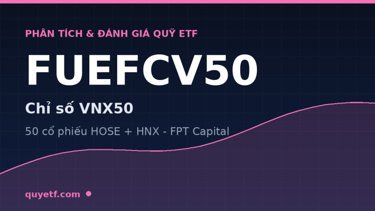 aPhân tích quỹ ETF FUEFCV50 FPT Capital VNX50 50 cổ phiếu HOSE HNX